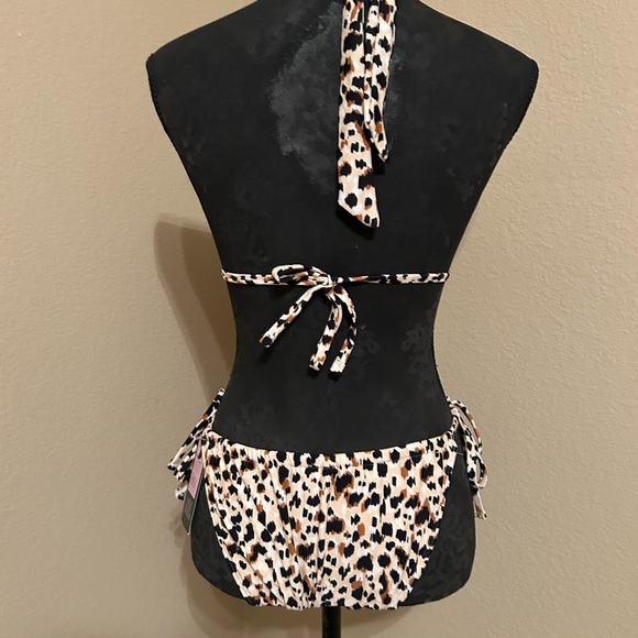 WILD FABLE 2PC BIKINI*Animal print*Top/Med/8-10. Bottom Small/4-6*New with tags! - Picture 5 of 10